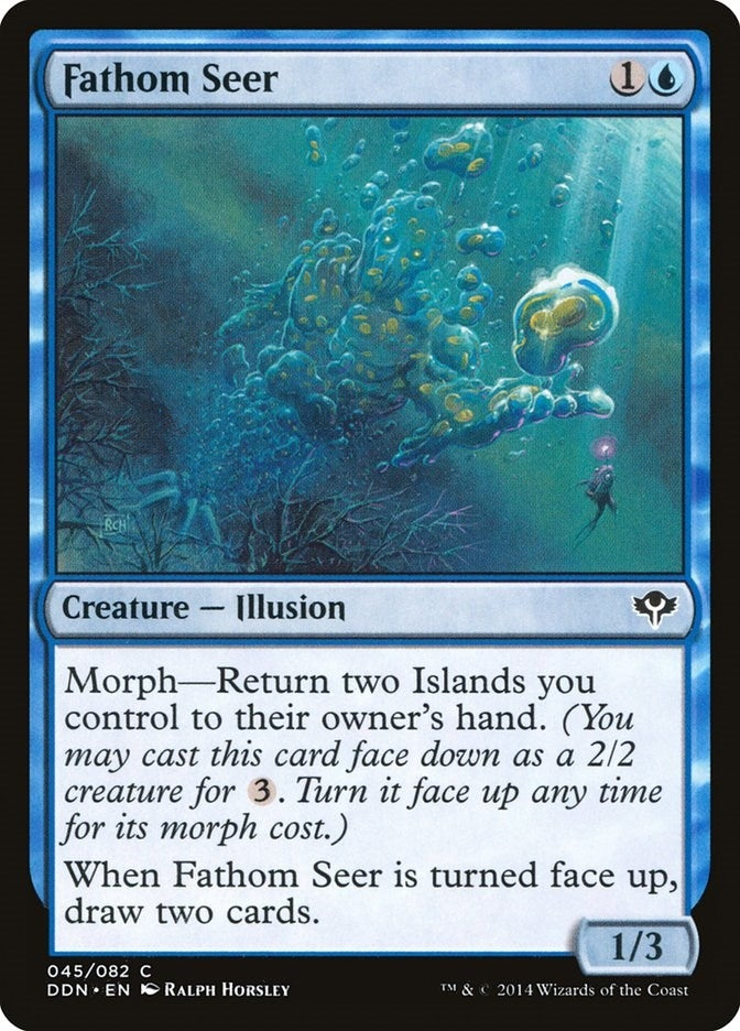 Image for Fathom Seer (45) [Speed vs. Cunning] - Magic: The Gathering