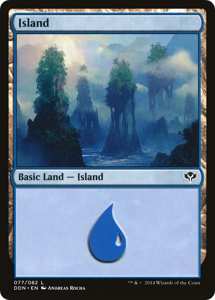 Image for Island (077) (77) [Speed vs. Cunning] - Magic: The Gathering