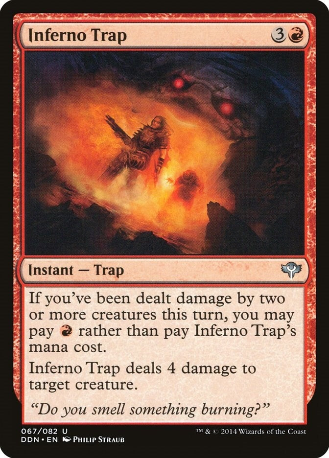Image for Inferno Trap (67) [Speed vs. Cunning] - Magic: The Gathering