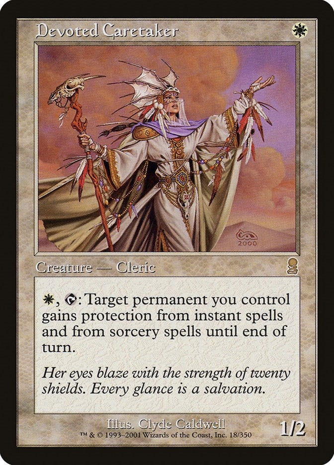 Image for Devoted Caretaker (18) [Odyssey] - Magic: The Gathering