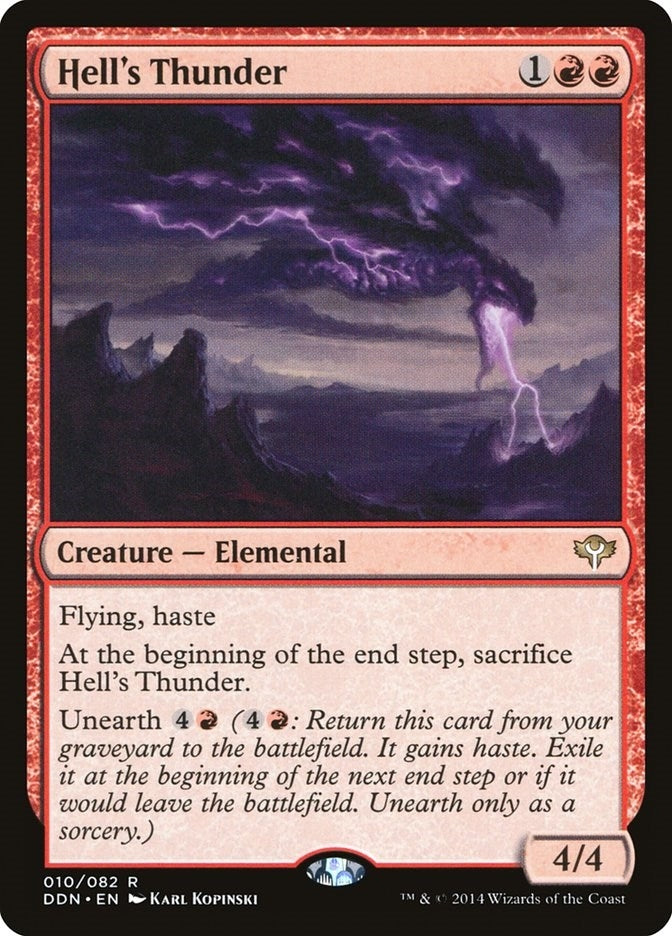 Image for Hell's Thunder (10) [Speed vs. Cunning] - Magic: The Gathering
