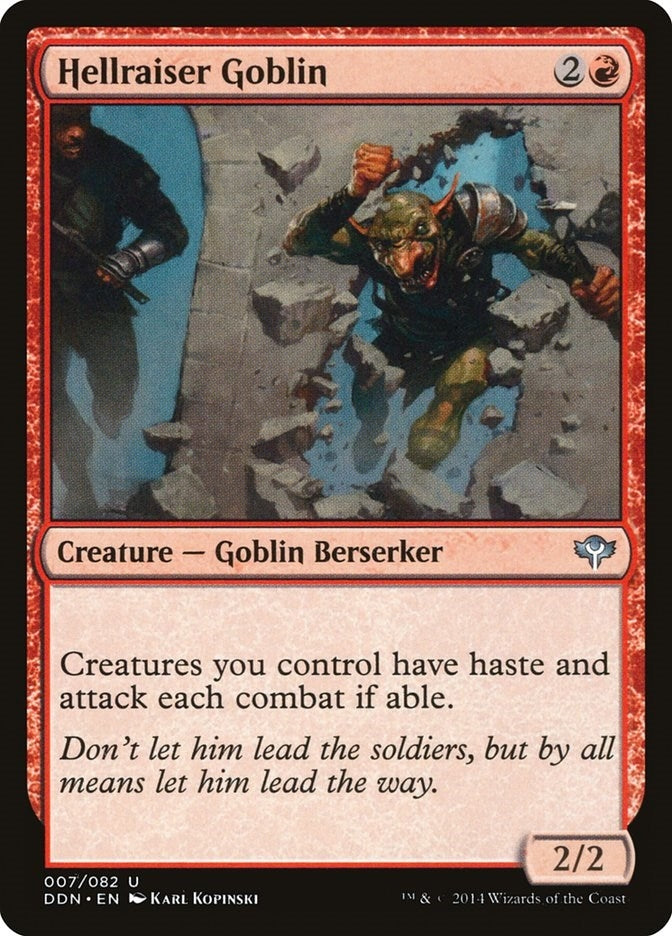 Image for Hellraiser Goblin (7) [Speed vs. Cunning] - Magic: The Gathering
