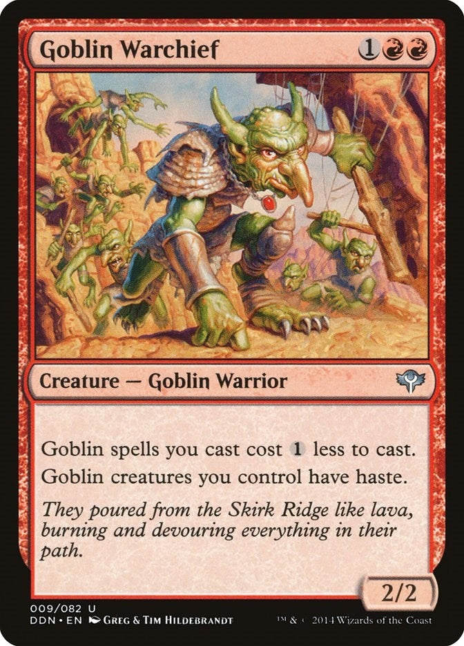 Image for Goblin Warchief (9) [Speed vs. Cunning] - Magic: The Gathering
