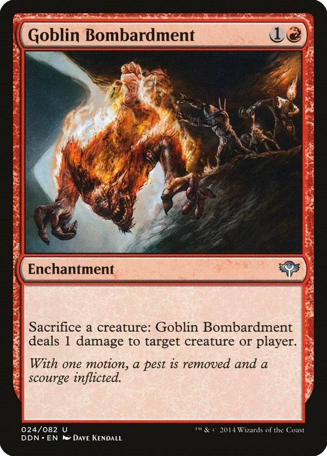 Image for Goblin Bombardment (24) [Speed vs. Cunning] - Magic: The Gathering