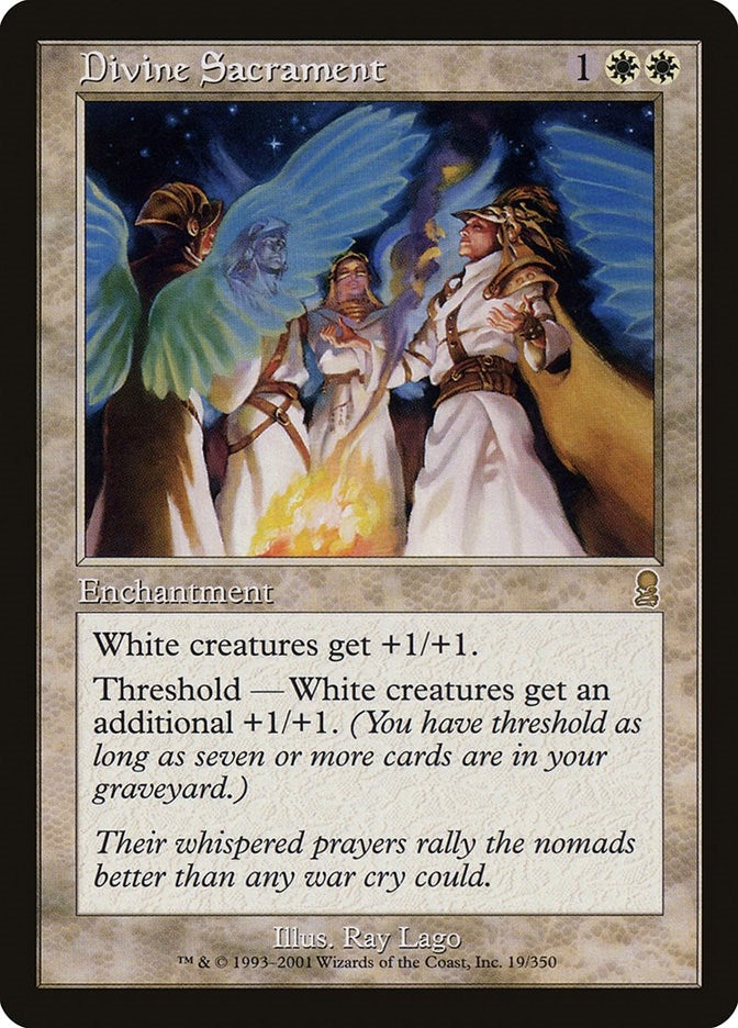 Image for Divine Sacrament (19) [Odyssey] - Magic: The Gathering