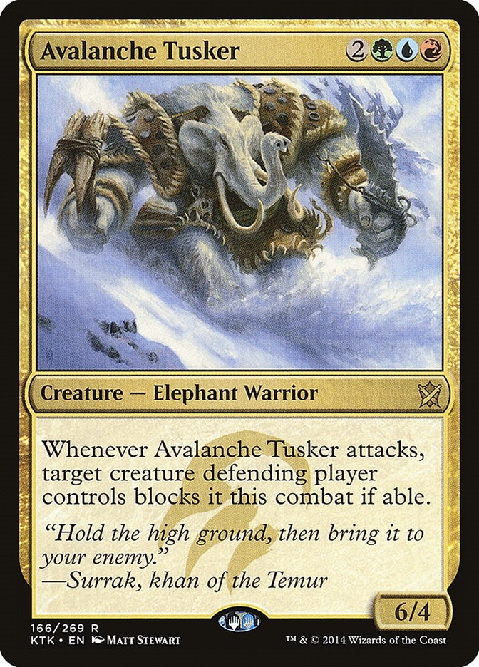 Image for Avalanche Tusker (166) [Khans of Tarkir] - Magic: The Gathering