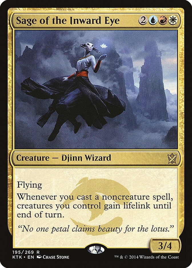 Image for Sage of the Inward Eye (195) [Khans of Tarkir] - Magic: The Gathering