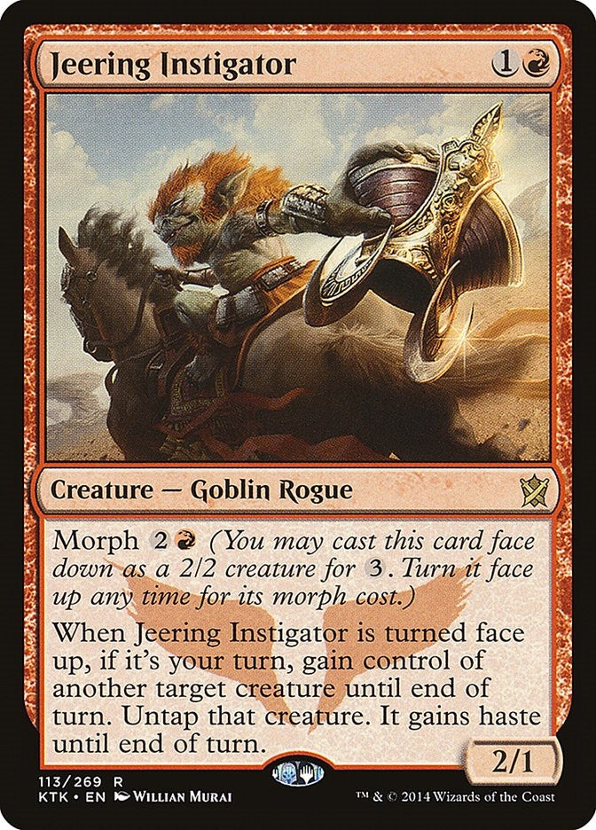 Image for Jeering Instigator (113) [Khans of Tarkir] - Magic: The Gathering