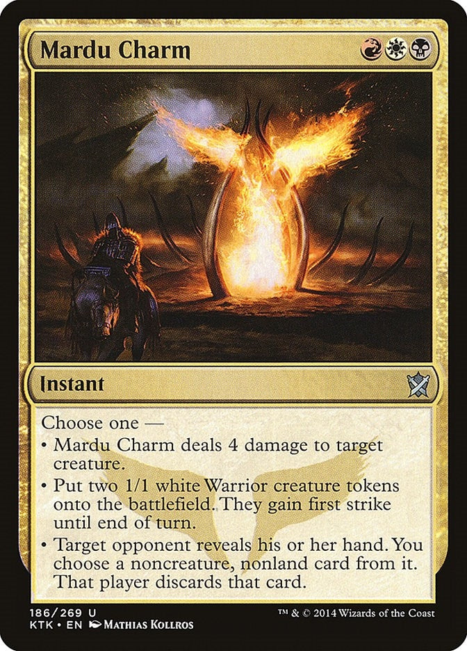 Image for Mardu Charm (186) [Khans of Tarkir] - Magic: The Gathering