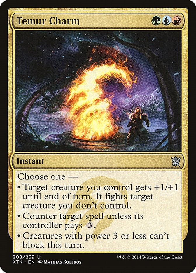 Image for Temur Charm (208) [Khans of Tarkir] - Magic: The Gathering