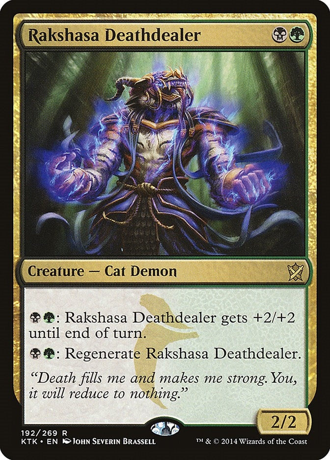 Image for Rakshasa Deathdealer (192) [Khans of Tarkir] - Magic: The Gathering