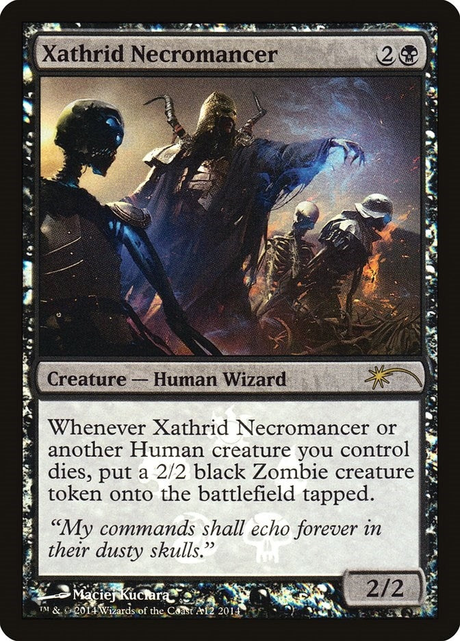 Image for Xathrid Necromancer (A12) [Media Promos] - Magic: The Gathering