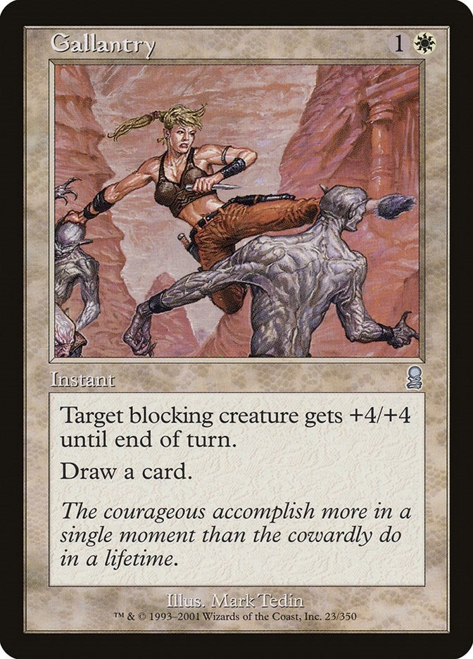 Image for Gallantry (23) [Odyssey] - Magic: The Gathering
