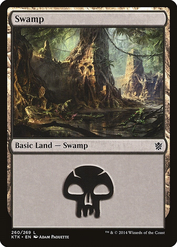 Image for Swamp (260) (260) [Khans of Tarkir] - Magic: The Gathering