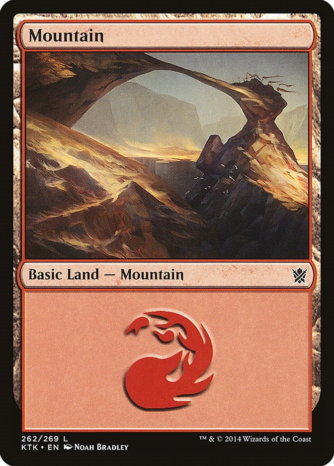 Image for Mountain (262) (262) [Khans of Tarkir] - Magic: The Gathering
