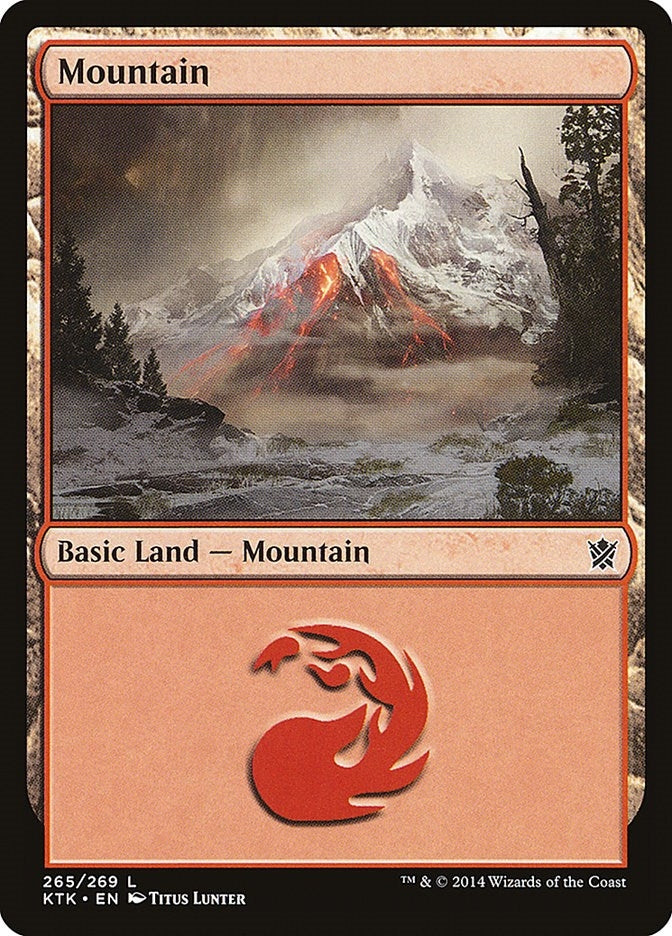 Image for Mountain (265) (265) [Khans of Tarkir] - Magic: The Gathering