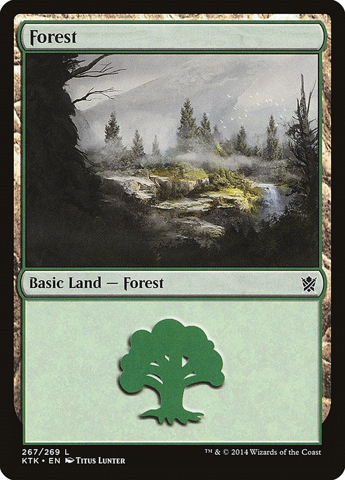 Image for Forest (267) (267) [Khans of Tarkir] - Magic: The Gathering