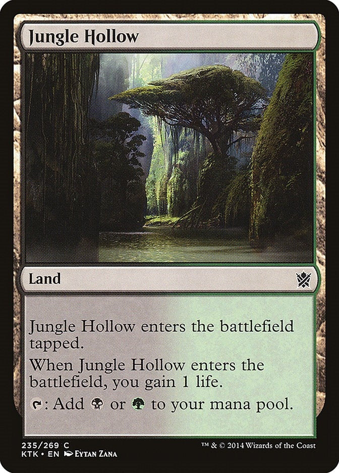 Image for Jungle Hollow (235) [Khans of Tarkir] - Magic: The Gathering