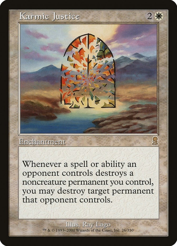 Image for Karmic Justice (26) [Odyssey] - Magic: The Gathering