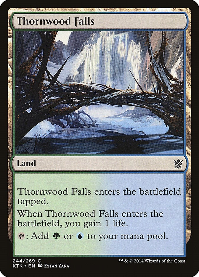 Image for Thornwood Falls (244) [Khans of Tarkir] - Magic: The Gathering
