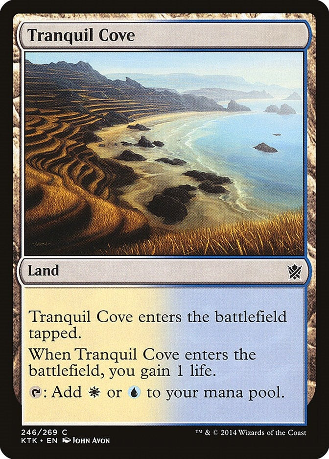 Image for Tranquil Cove (246) [Khans of Tarkir] - Magic: The Gathering