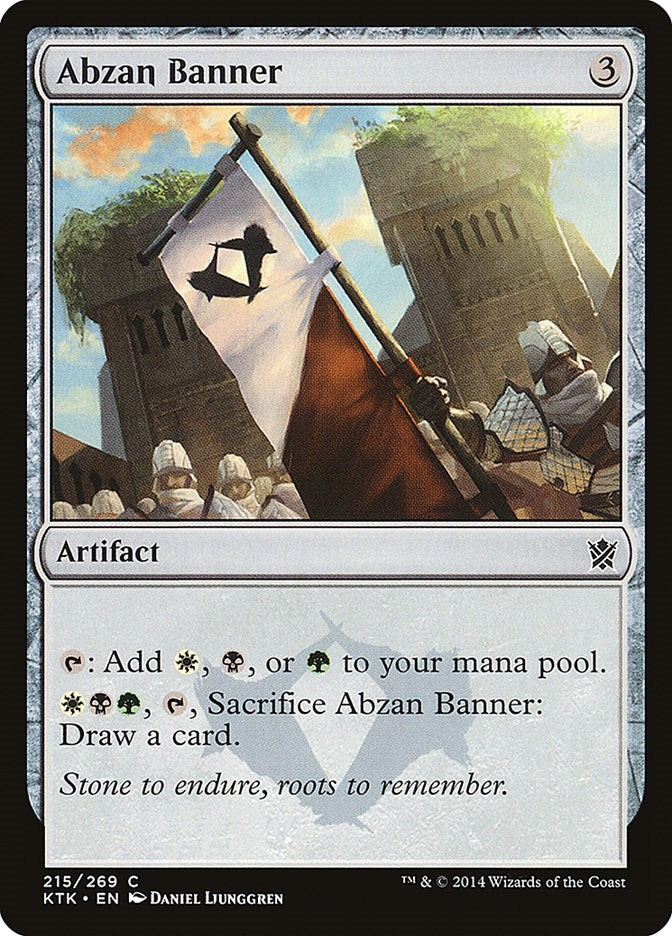 Image for Abzan Banner (215) [Khans of Tarkir] - Magic: The Gathering
