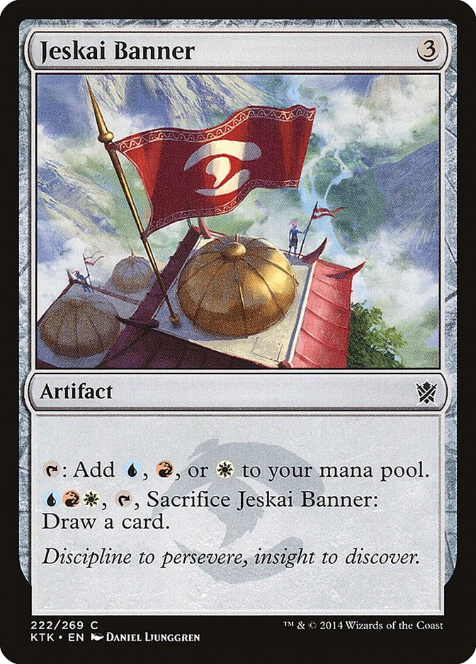 Image for Jeskai Banner (222) [Khans of Tarkir] - Magic: The Gathering