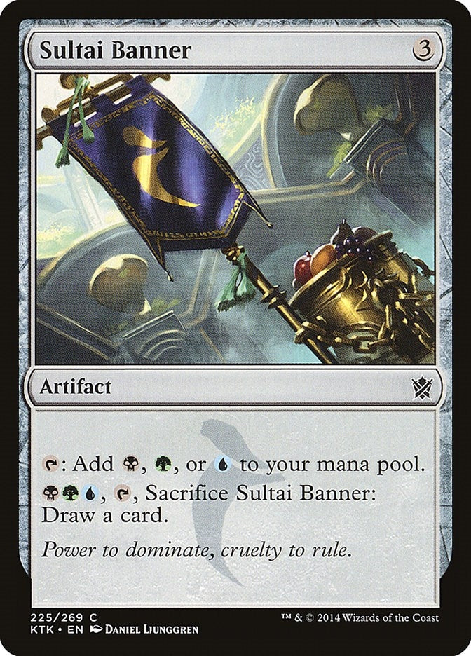 Image for Sultai Banner (225) [Khans of Tarkir] - Magic: The Gathering
