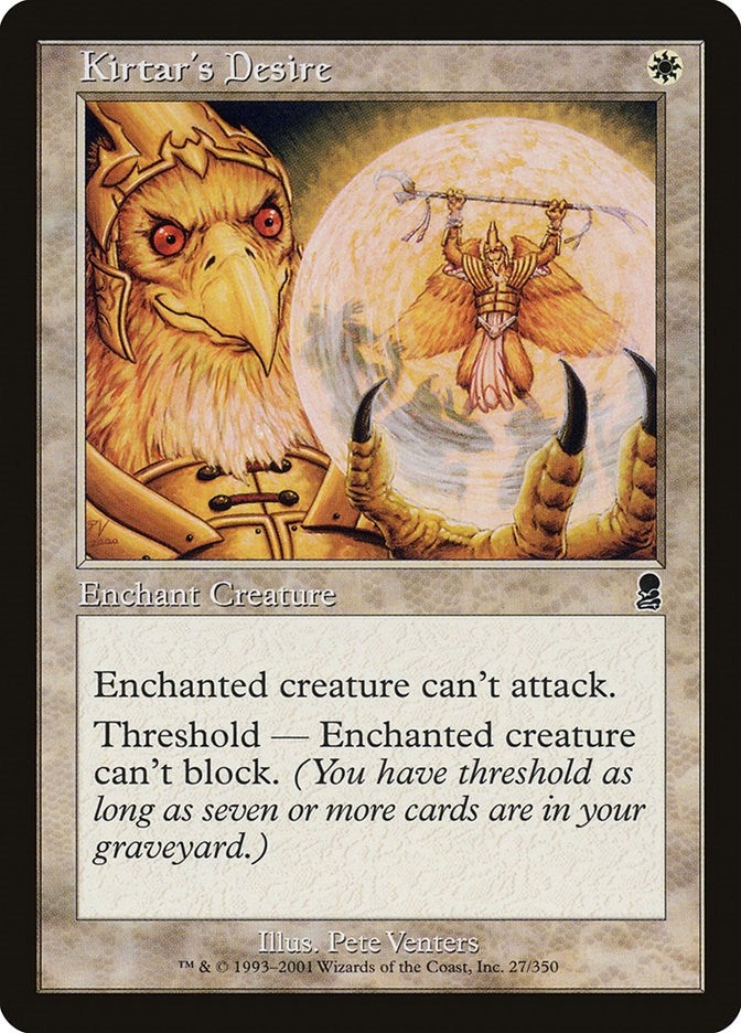Image for Kirtar's Desire (27) [Odyssey] - Magic: The Gathering