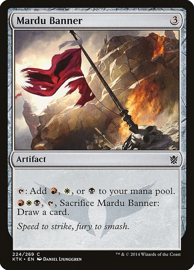 Image for Mardu Banner (224) [Khans of Tarkir] - Magic: The Gathering