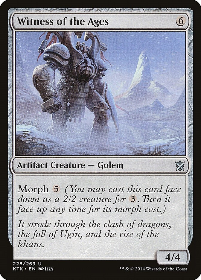 Image for Witness of the Ages (228) [Khans of Tarkir] - Magic: The Gathering