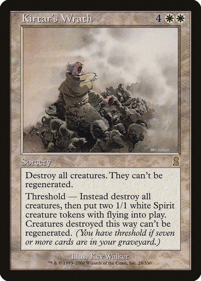 Image for Kirtar's Wrath (28) [Odyssey] - Magic: The Gathering