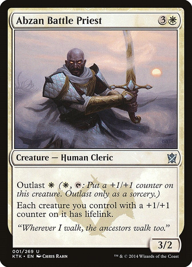 Image for Abzan Battle Priest (1) [Khans of Tarkir] - Magic: The Gathering