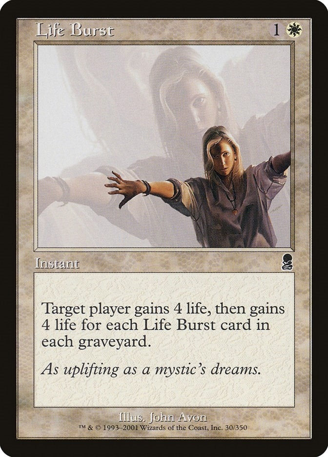 Image for Life Burst (30) [Odyssey] - Magic: The Gathering
