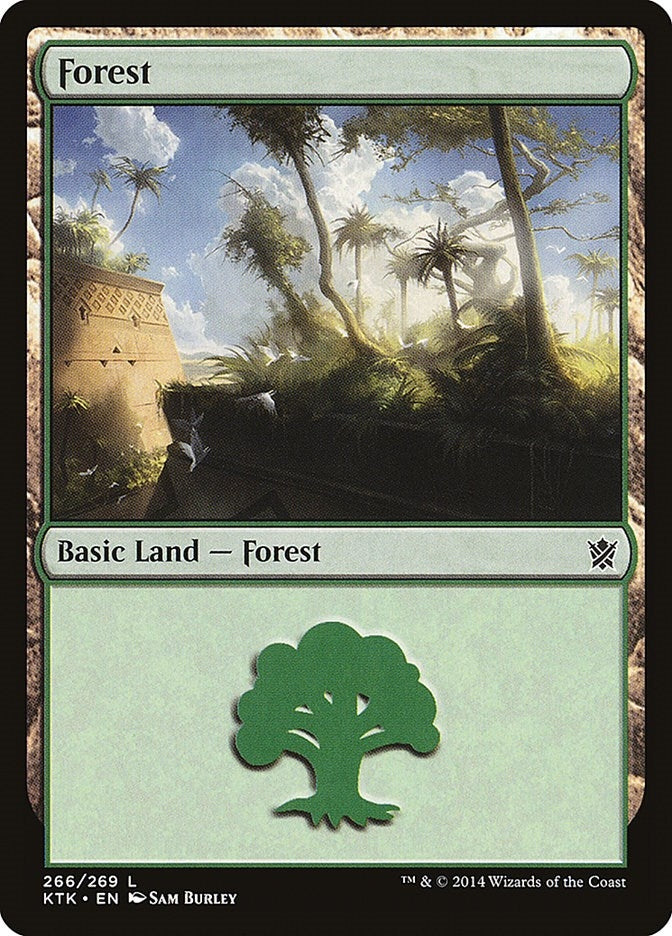 Image for Forest (266) (266) [Khans of Tarkir] - Magic: The Gathering