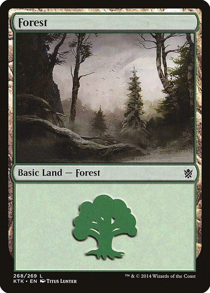 Image for Forest (268) (268) [Khans of Tarkir] - Magic: The Gathering