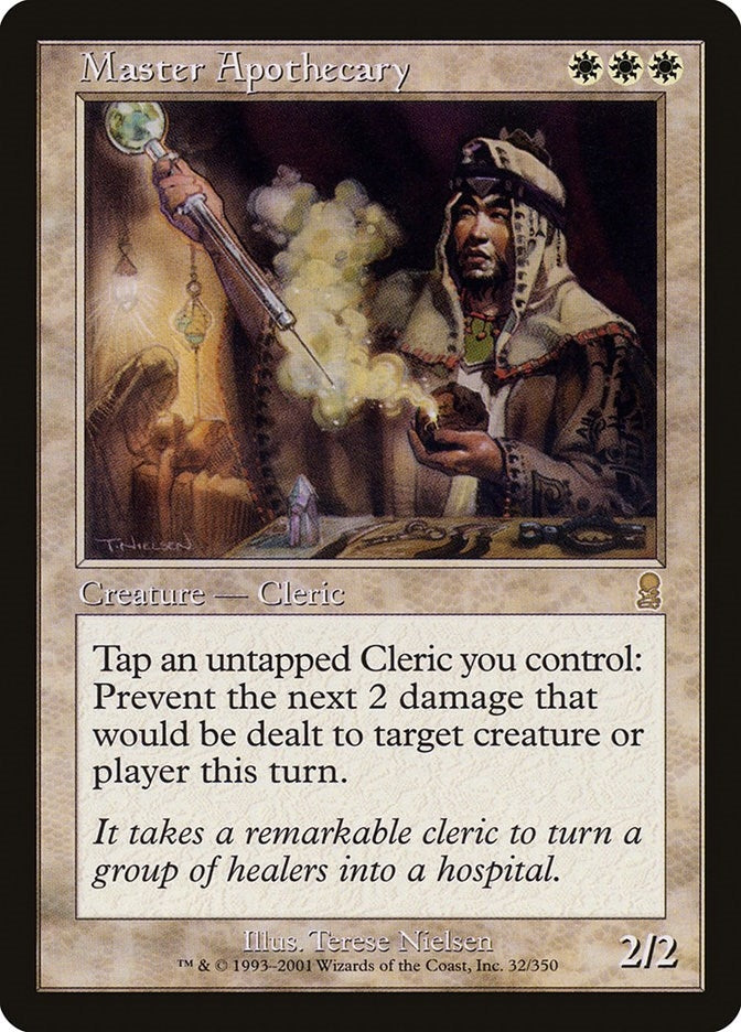 Image for Master Apothecary (32) [Odyssey] - Magic: The Gathering