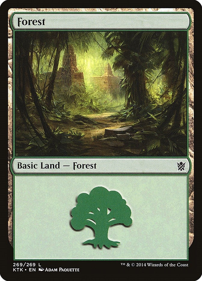 Image for Forest (269) (269) [Khans of Tarkir] - Magic: The Gathering