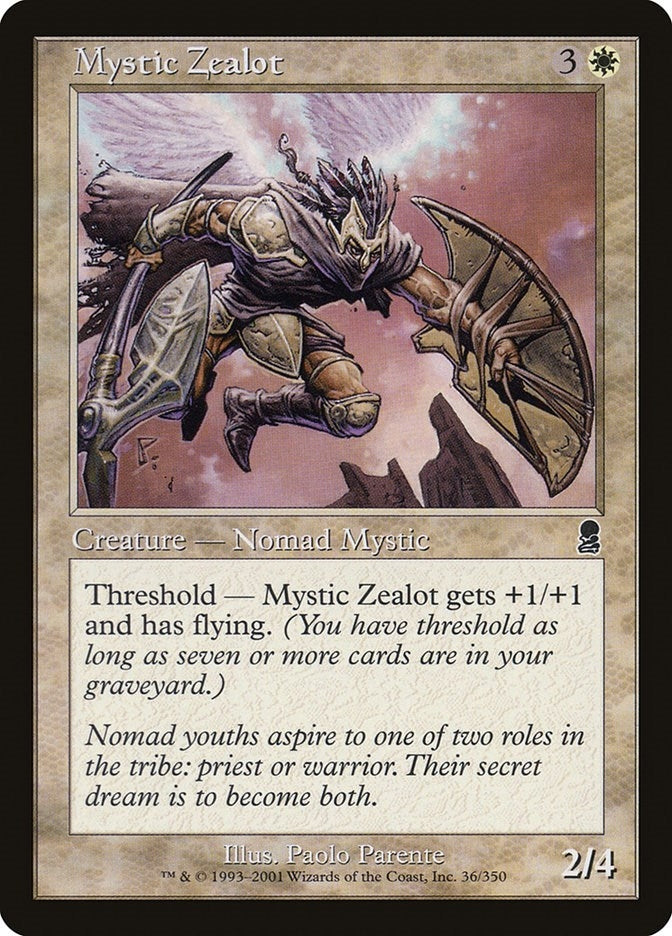 Image for Mystic Zealot (36) [Odyssey] - Magic: The Gathering
