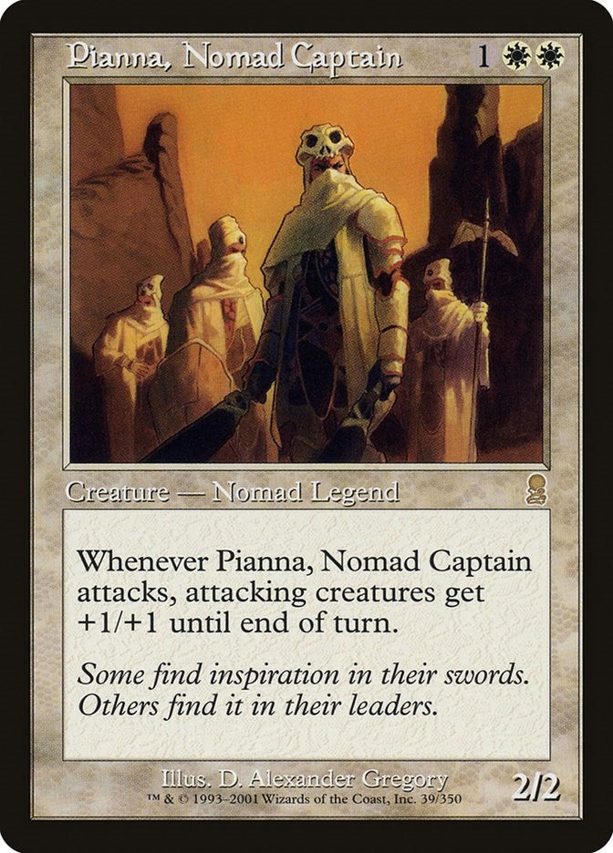 Image for Pianna, Nomad Captain (39) [Odyssey] - Magic: The Gathering