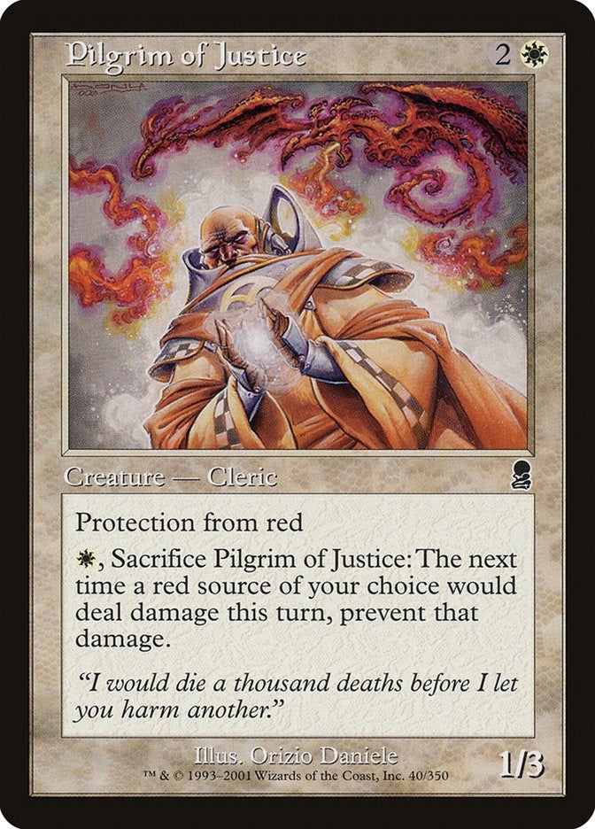 Image for Pilgrim of Justice (40) [Odyssey] - Magic: The Gathering