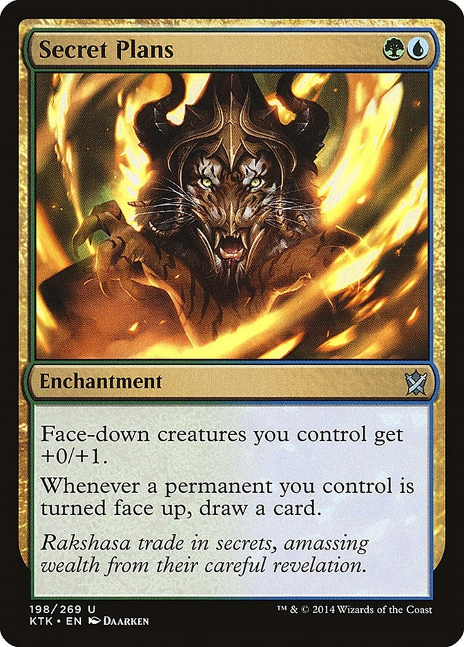 Image for Secret Plans (198) [Khans of Tarkir] - Magic: The Gathering