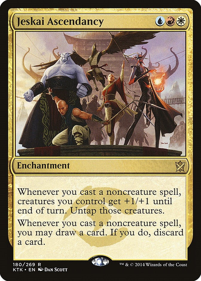 Image for Jeskai Ascendancy (180) [Khans of Tarkir] - Magic: The Gathering