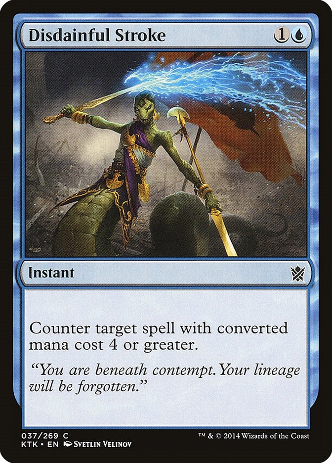 Image for Disdainful Stroke (37) [Khans of Tarkir] - Magic: The Gathering