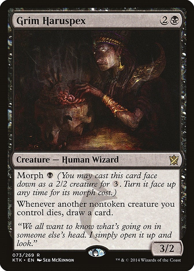 Image for Grim Haruspex (73) [Khans of Tarkir] - Magic: The Gathering