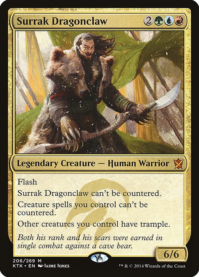 Image for Surrak Dragonclaw (206) [Khans of Tarkir] - Magic: The Gathering