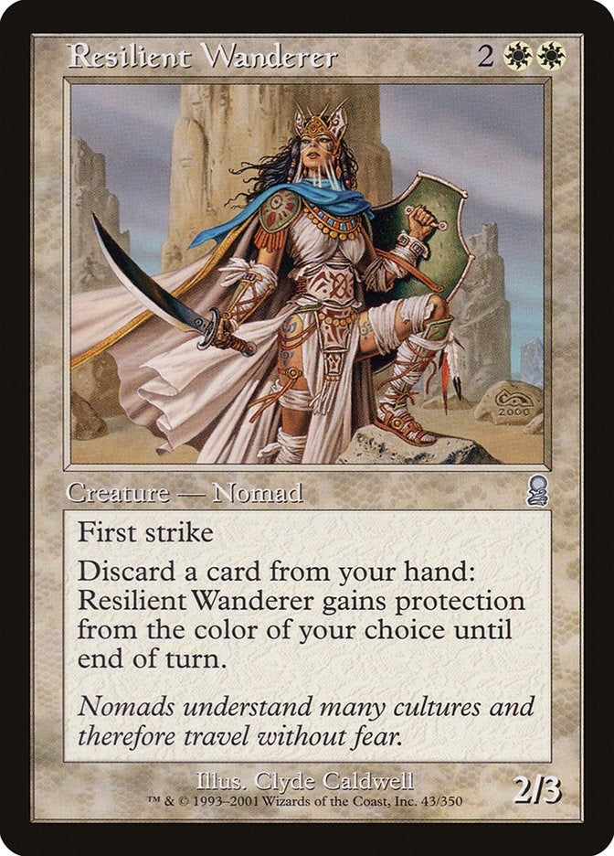 Image for Resilient Wanderer (43) [Odyssey] - Magic: The Gathering
