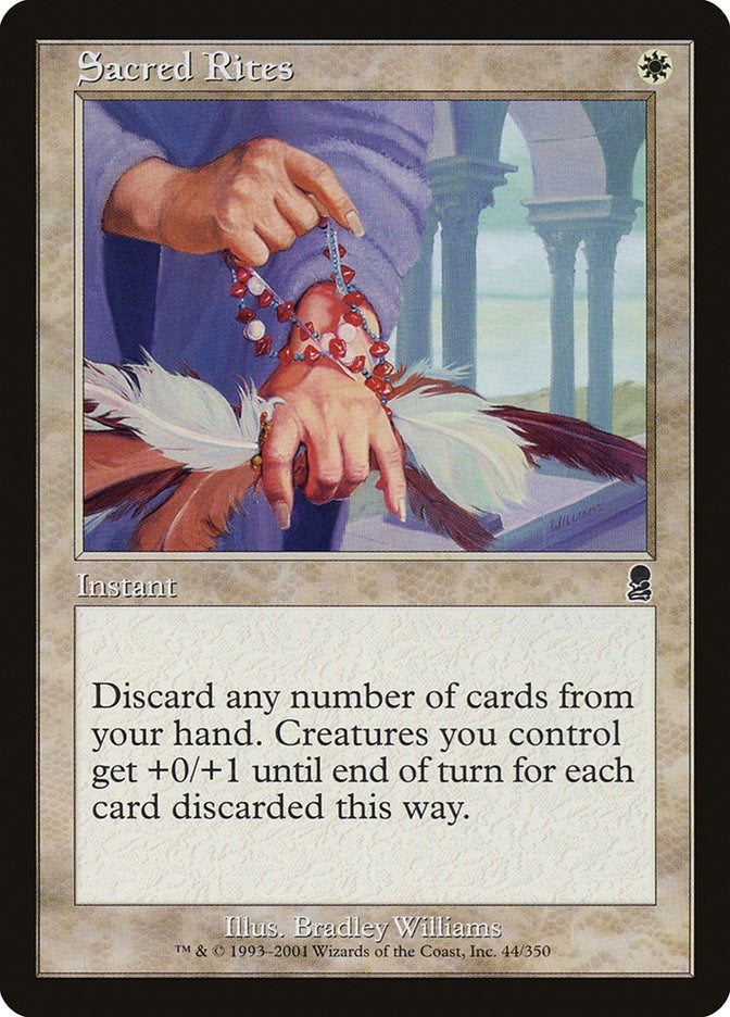 Image for Sacred Rites (44) [Odyssey] - Magic: The Gathering