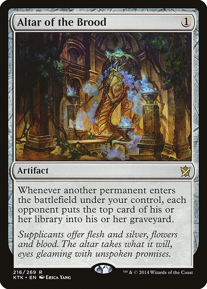 Image for Altar of the Brood (216) [Khans of Tarkir] - Magic: The Gathering