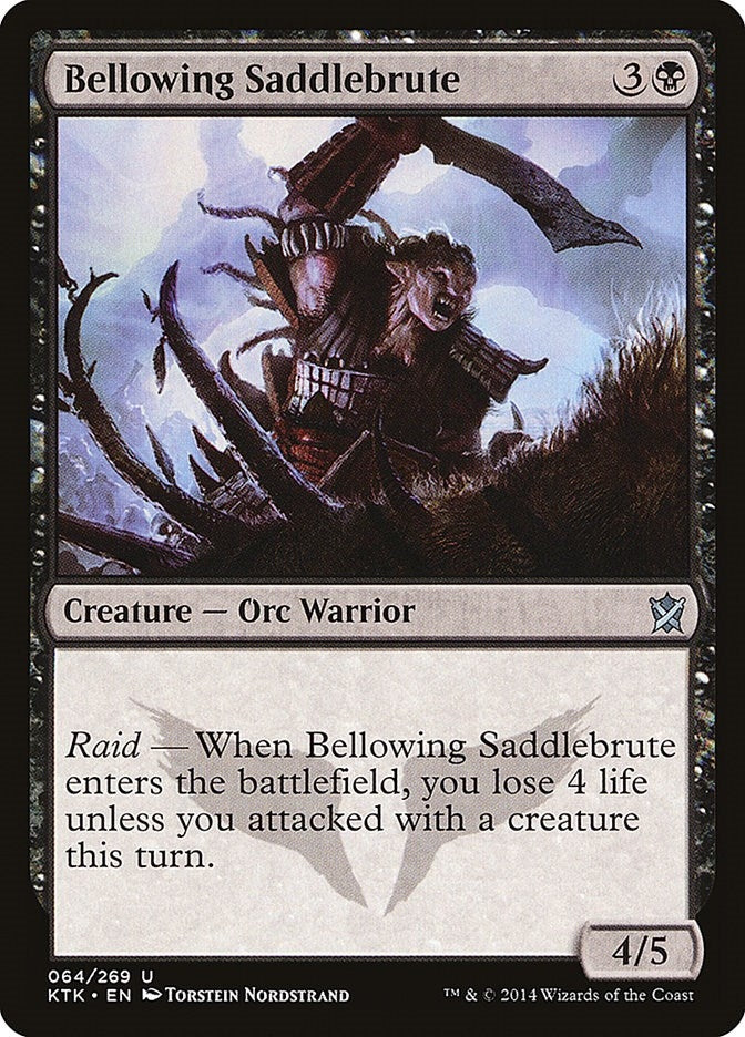 Image for Bellowing Saddlebrute (64) [Khans of Tarkir] - Magic: The Gathering